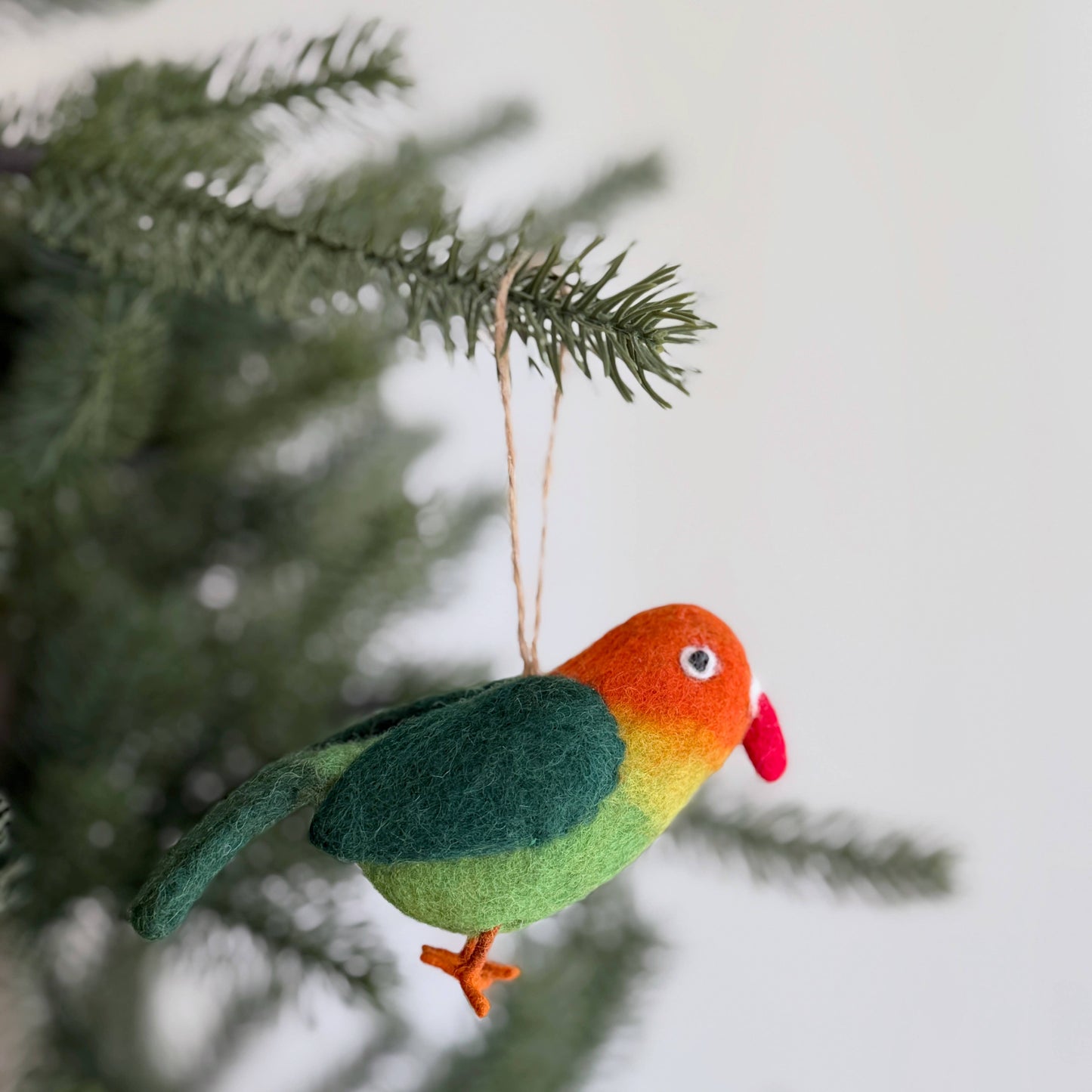 Ornament - Felted Dove
