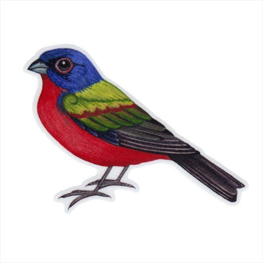 Sticker - Painted Bunting (Male)