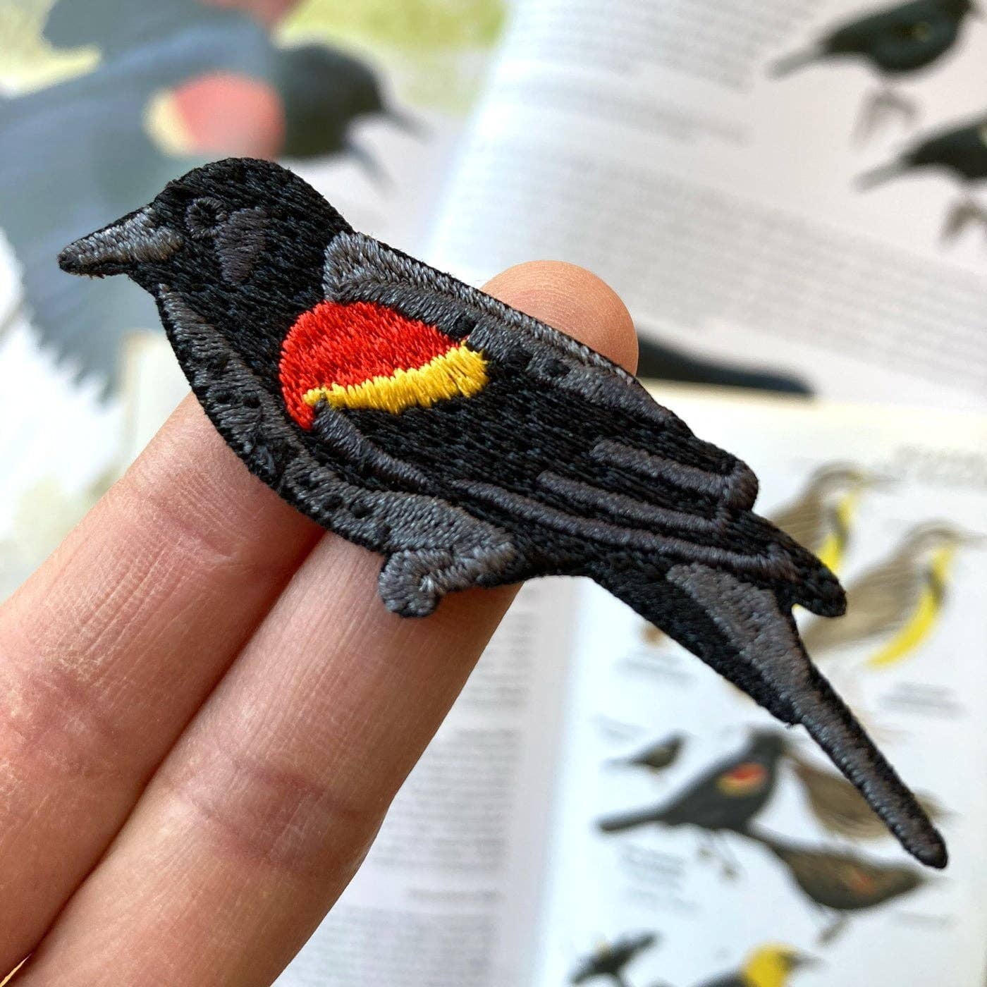 Bird Patch - Red-winged Blackbird (#50 of collection)