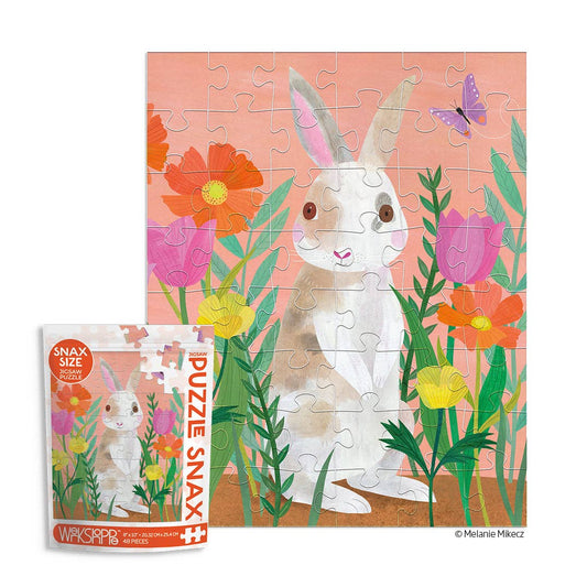 Puzzle - "Bunny Patch" by Melanie Mikecz (48 Pieces)