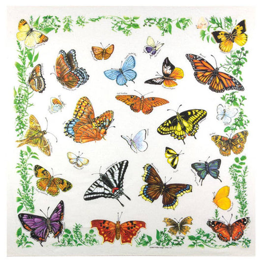 Bandana - Butterflies (The Printed Image / Nature Facts)