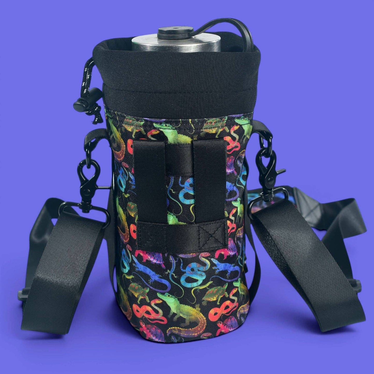 Water Bottle Carrier - Reptile Rave