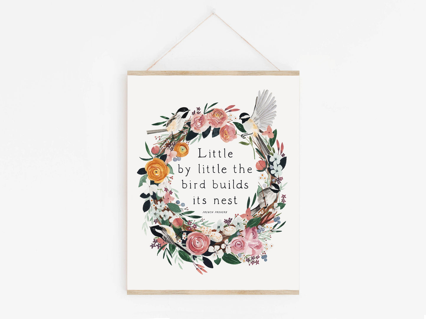 Unframed Art Print - "Little by Little" by Leana Fischer