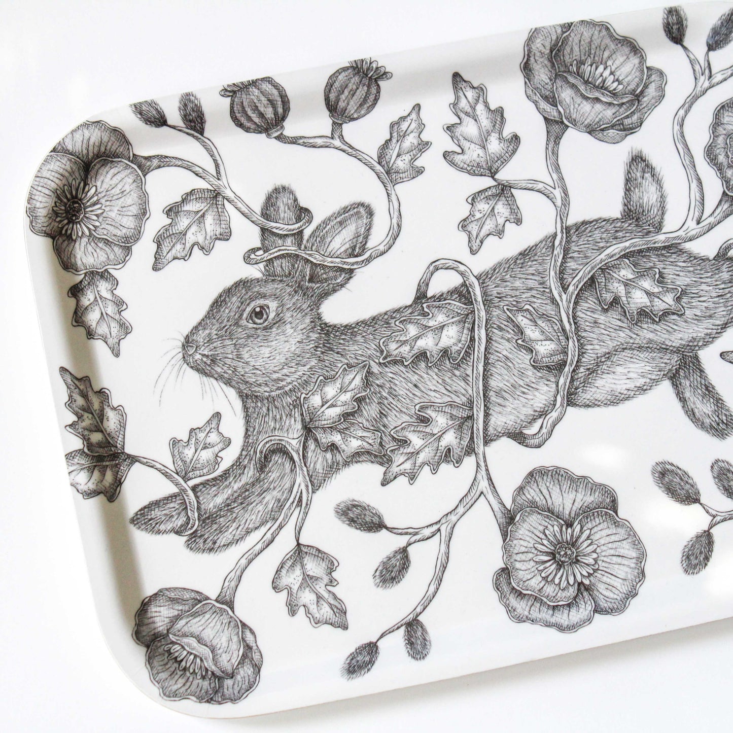 Birch Tray - Mackenzie Myrick - Through the Poppies | Rabbit