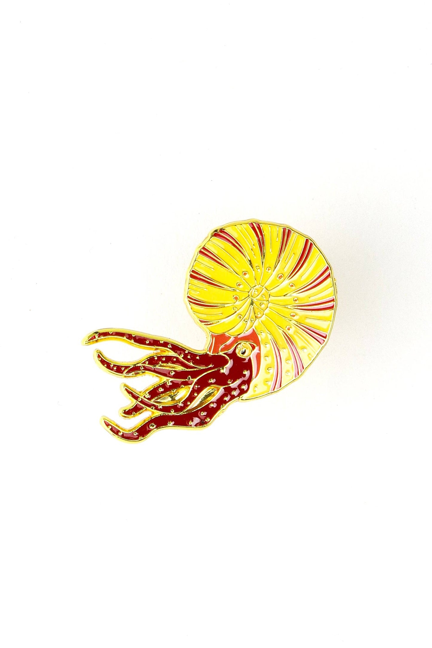 Pin - Ammonite Enamel Pin (Ammonoidea)