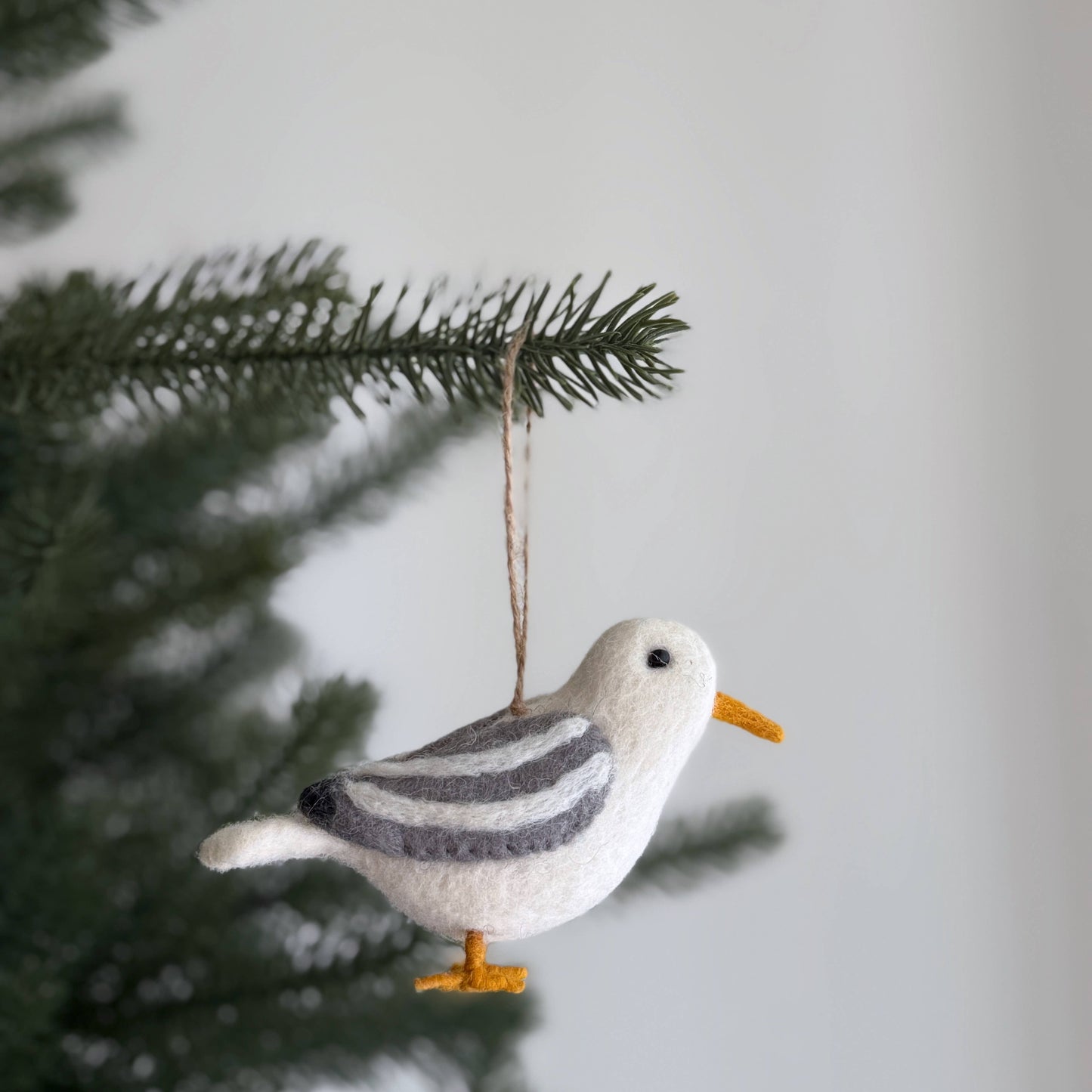Ornament - Felted Dove