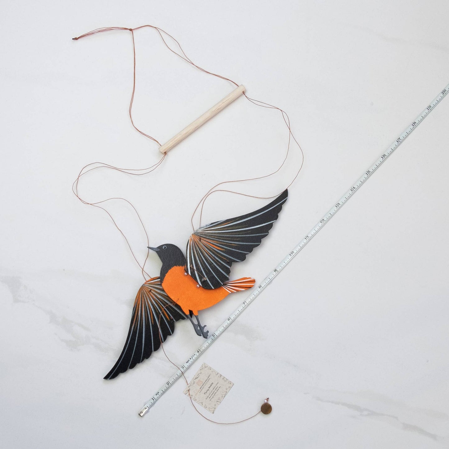Flying Bird Mobile - Baltimore Oriole