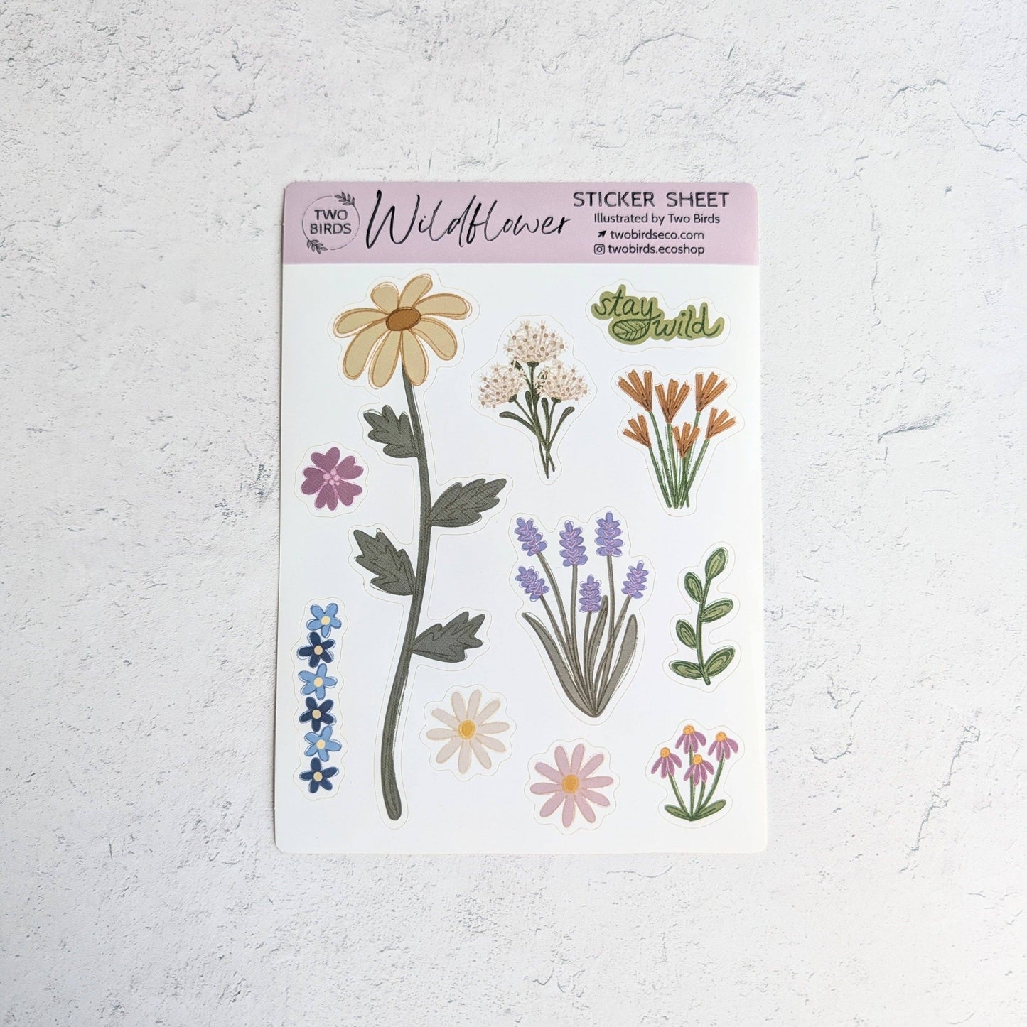 Sticker - Wildflower Sticker Sheet