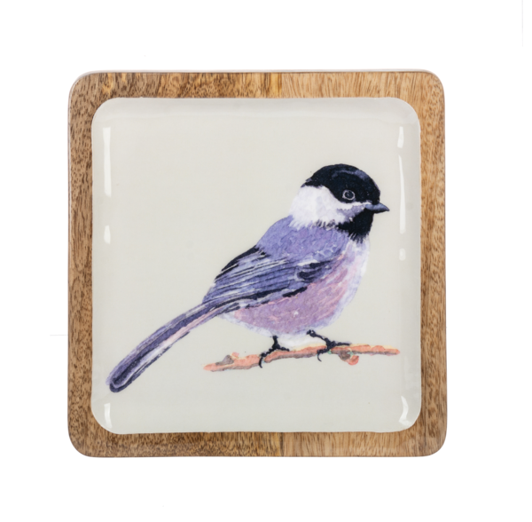 Square Bird Serving Tray - Medium