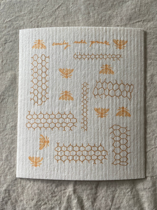 Eco-Friendly Dishcloth - Honey Bee