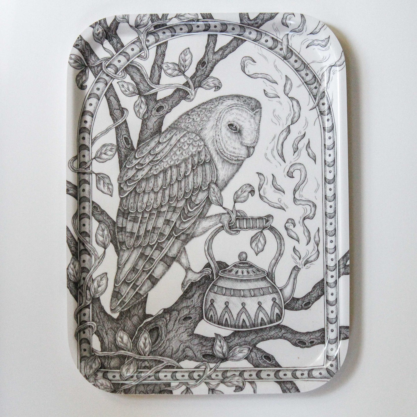 Birch Tray - Mackenzie Myrick - Twilight Tea | Owl