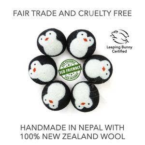 Eco-Laundry - Wool Dryer Ball - Penguin