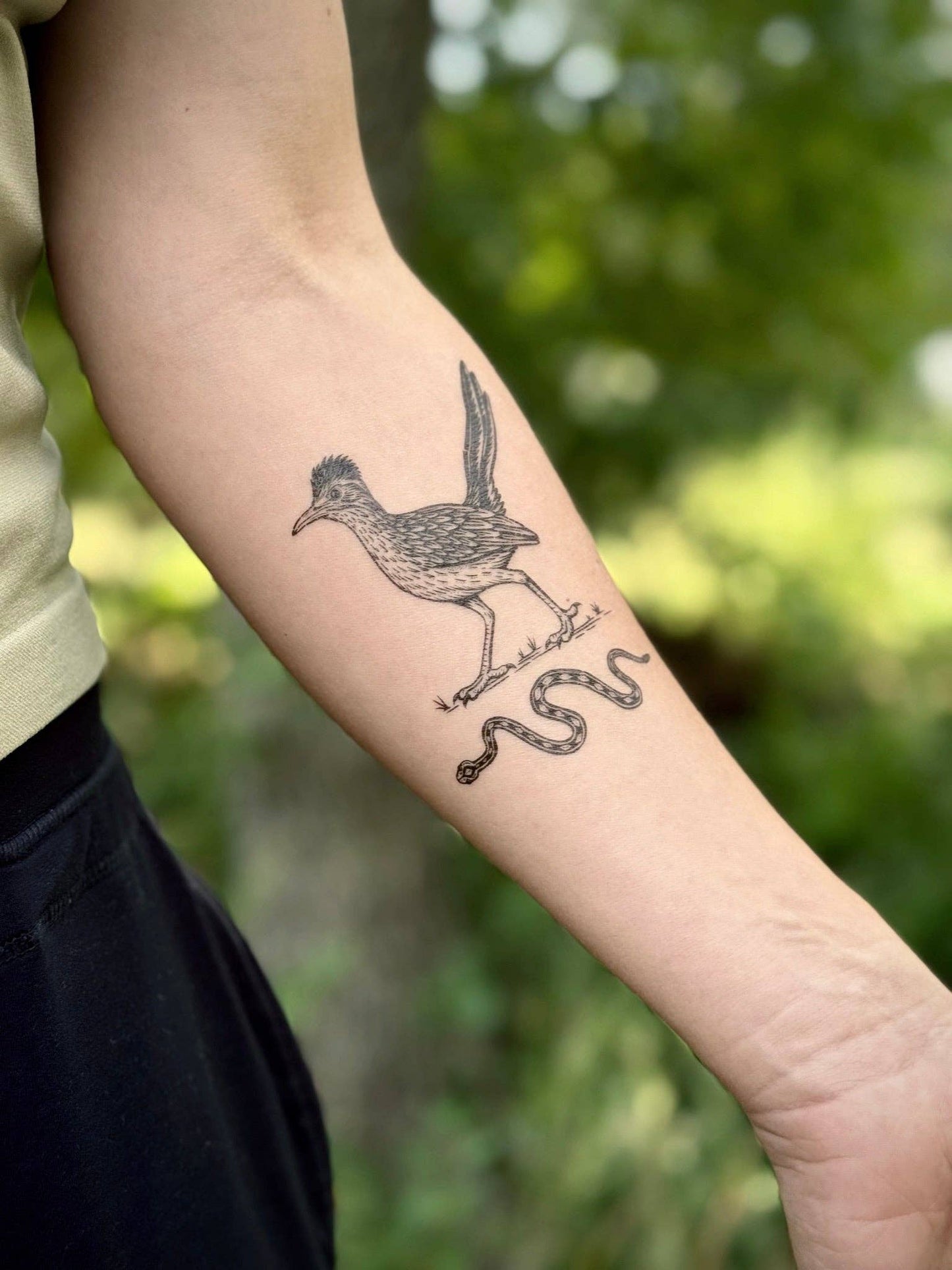 Temporary Tattoo - Roadrunner (1 Pack)