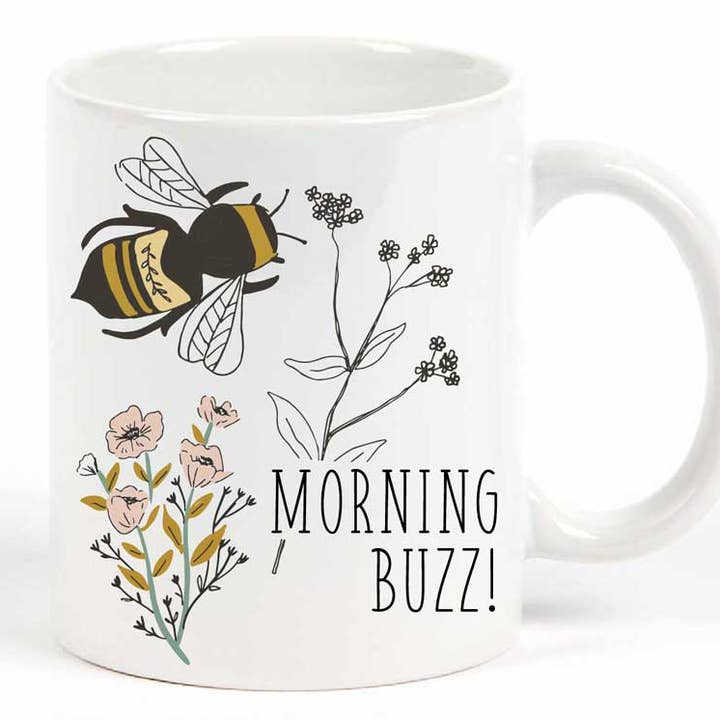 Mug - Ceramic - Morning Buzz Bee