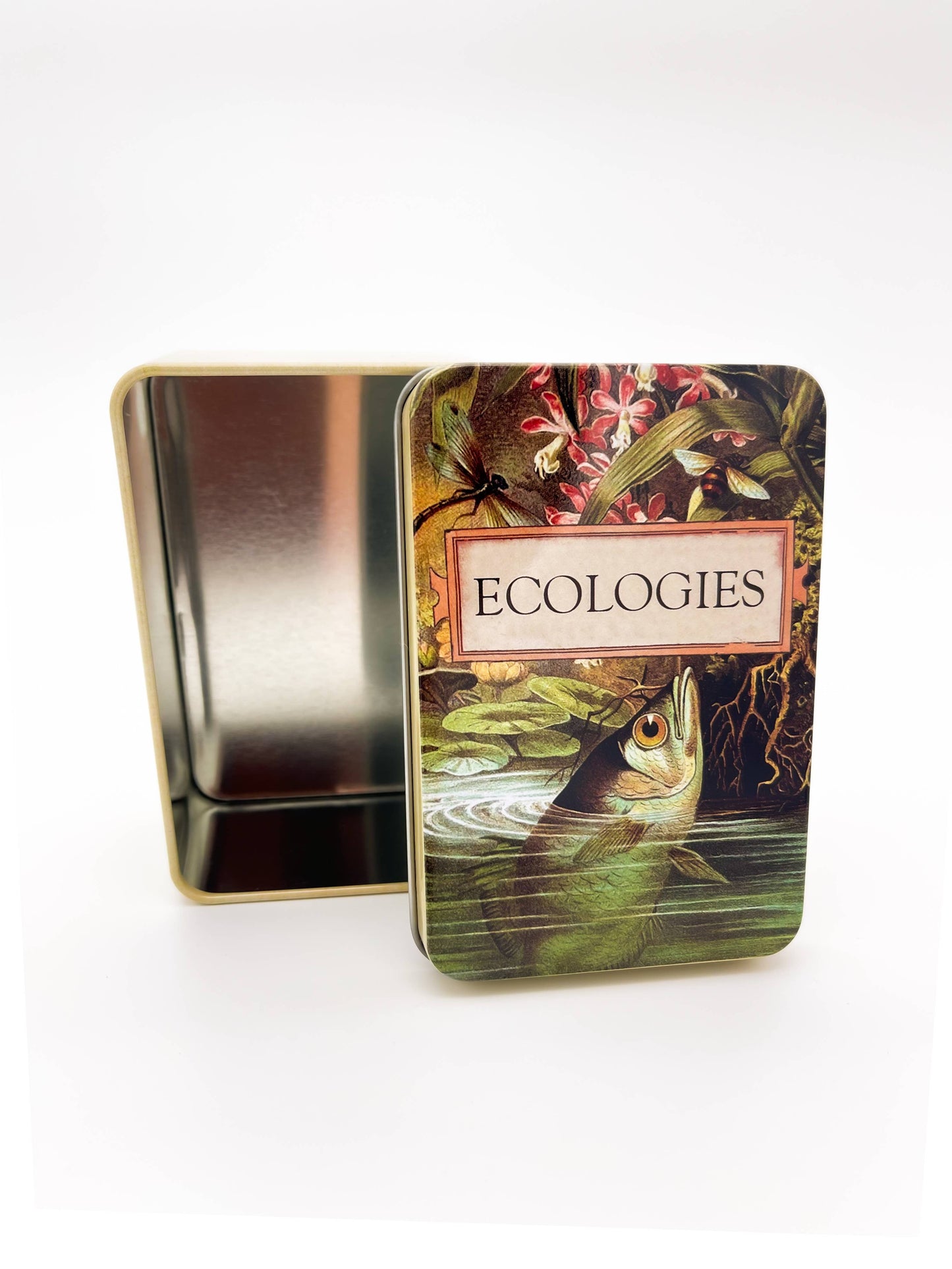 Games - Ecologies Card Game Metal Tin with Archerfish Image