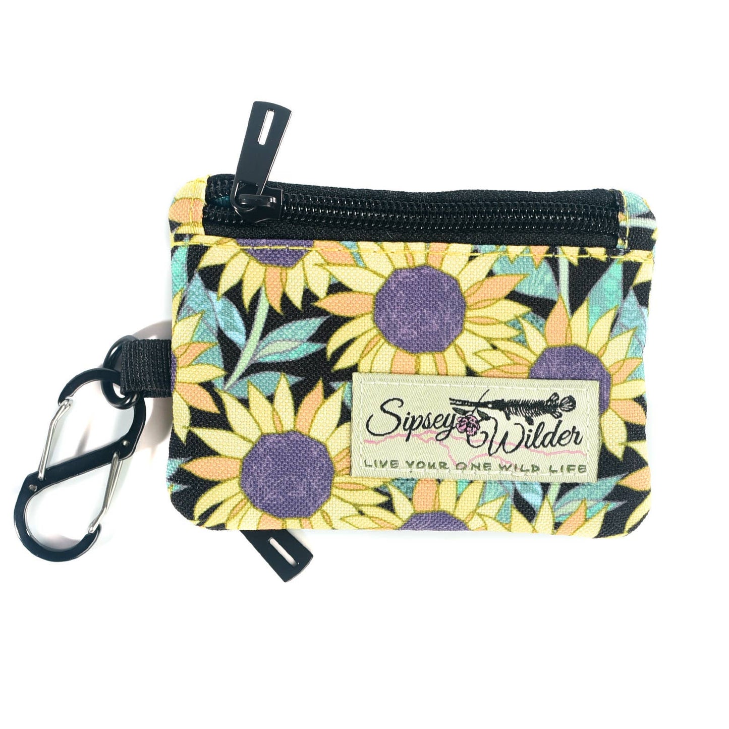 Clip Wallet - Sunflower Fields