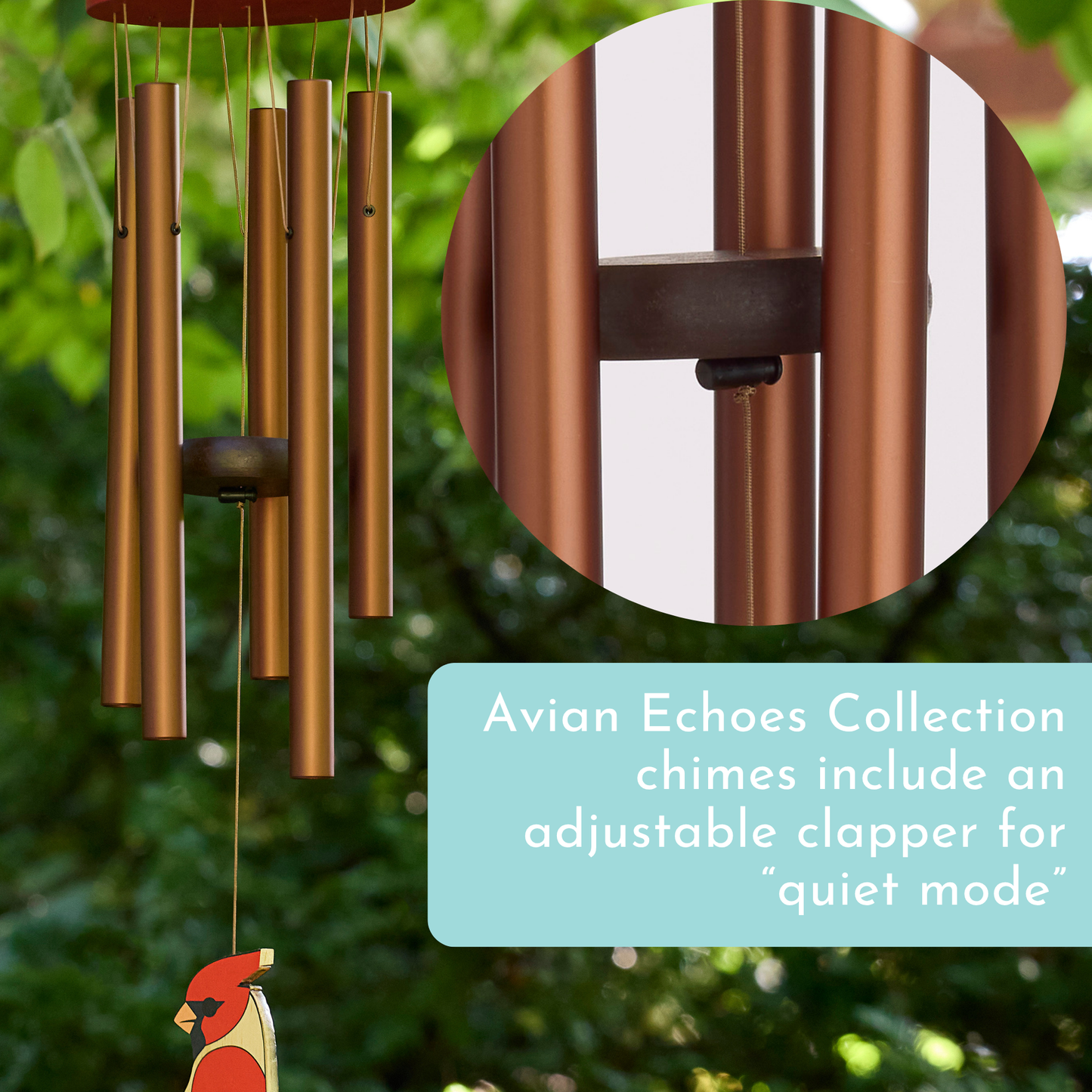 Wind Chime - Bluebird Avian Echoes Chime - 36"