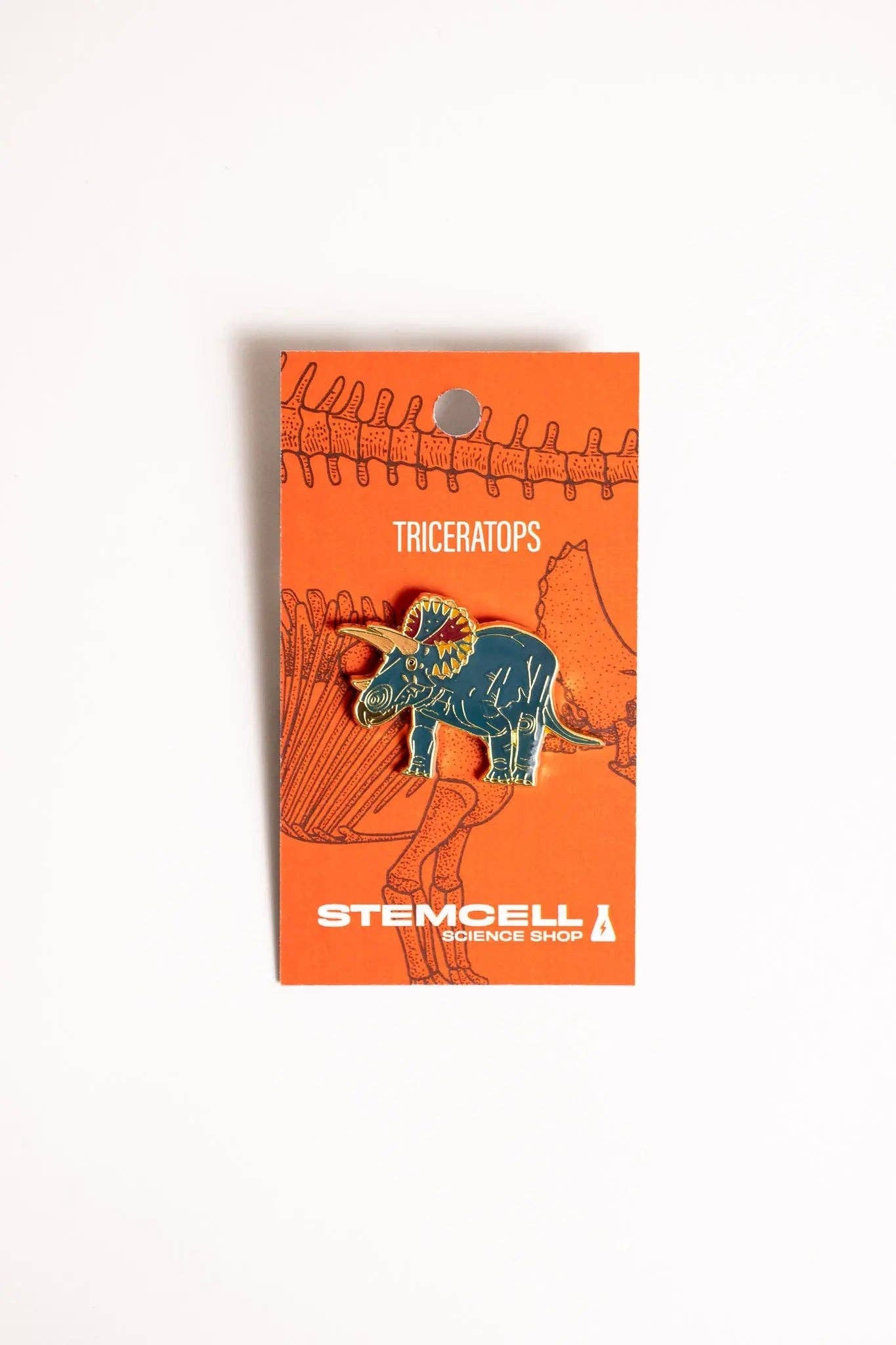 Pin - Triceratops Enamel Pin (Triceratops horridus)