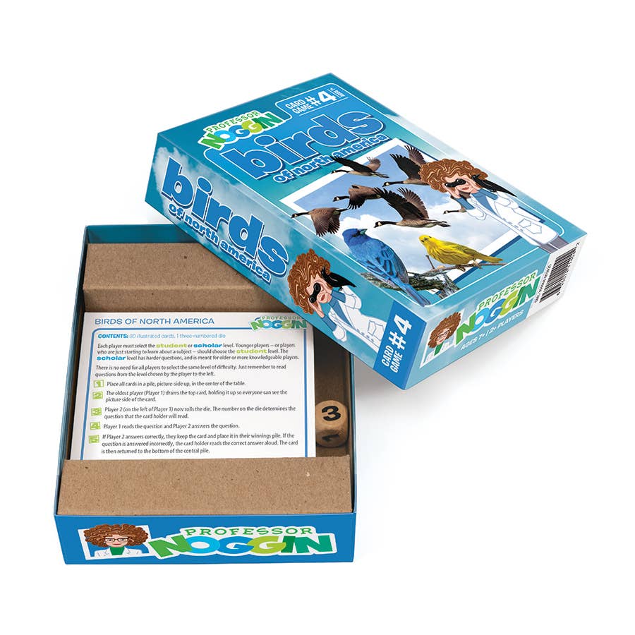 Game - Prof. Noggin's Birds of North America Card Game