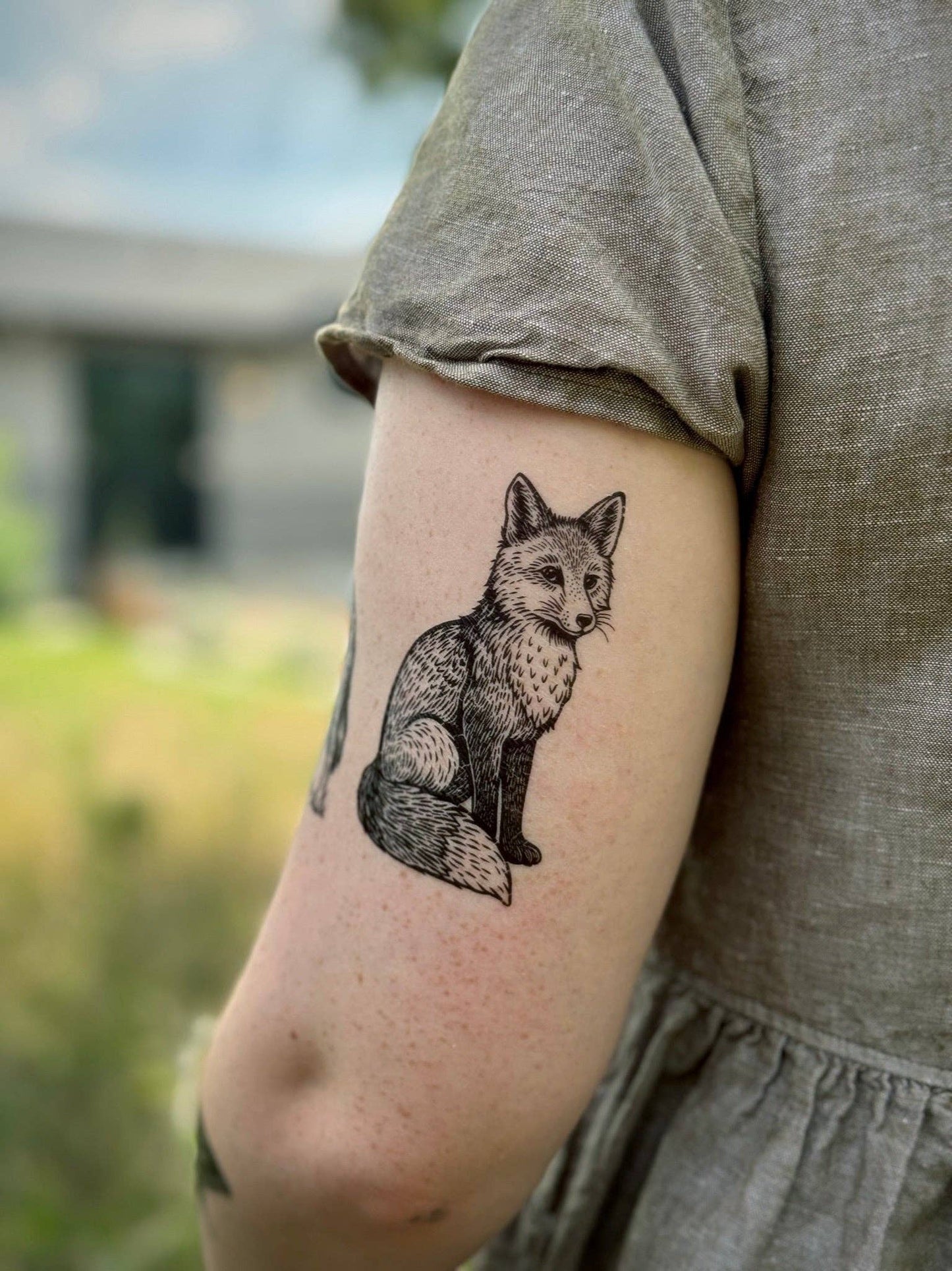Temporary Tattoo - Fox (1 Pack)