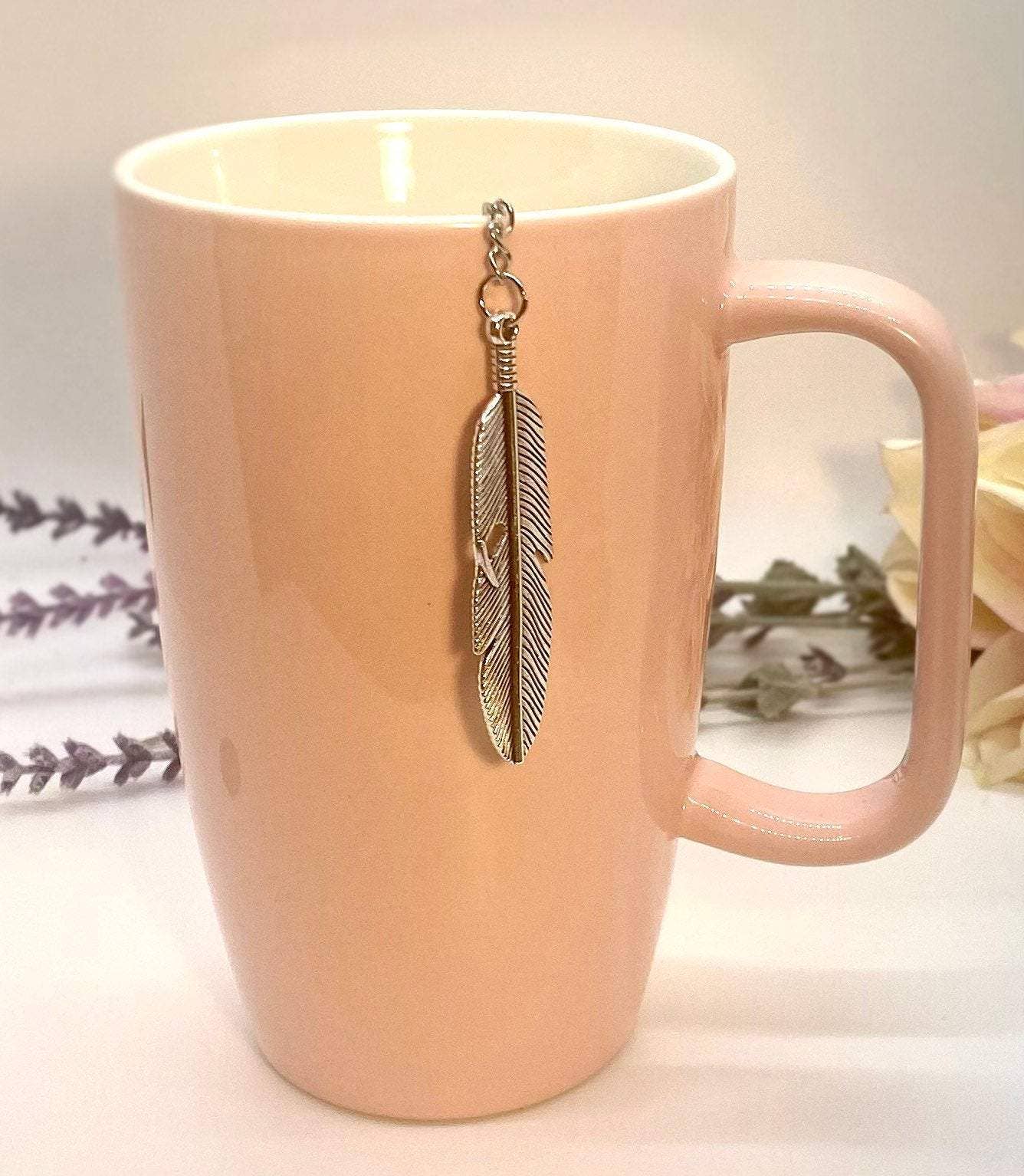 Loose Leaf Tea Infuser Ball - Feather Charm