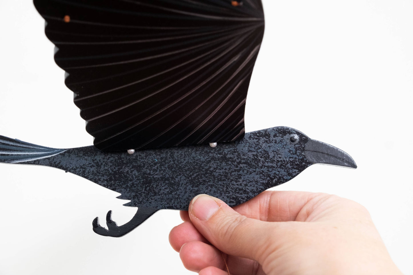 Flying Bird Mobile - Raven Crow