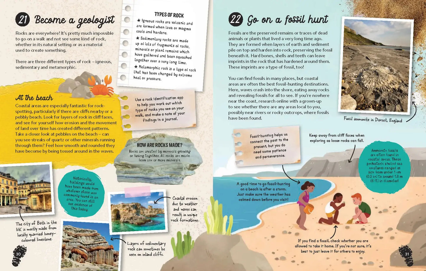 Book - Lonely Planet Kids 101 Things to do on a Walk (Flexi-Bind)