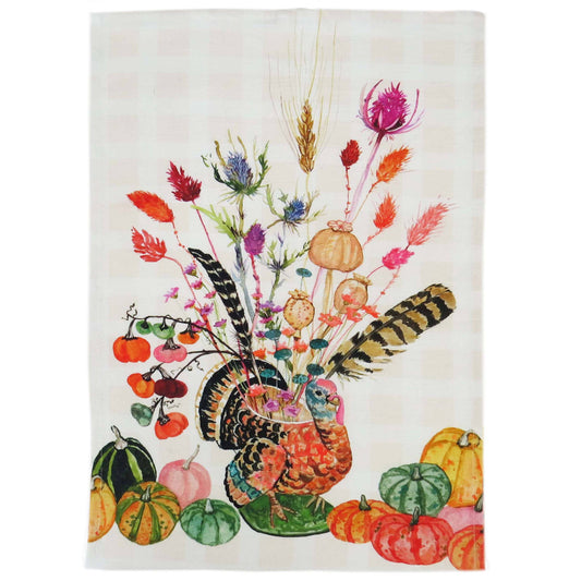 Tea Towel - Turkey Vase