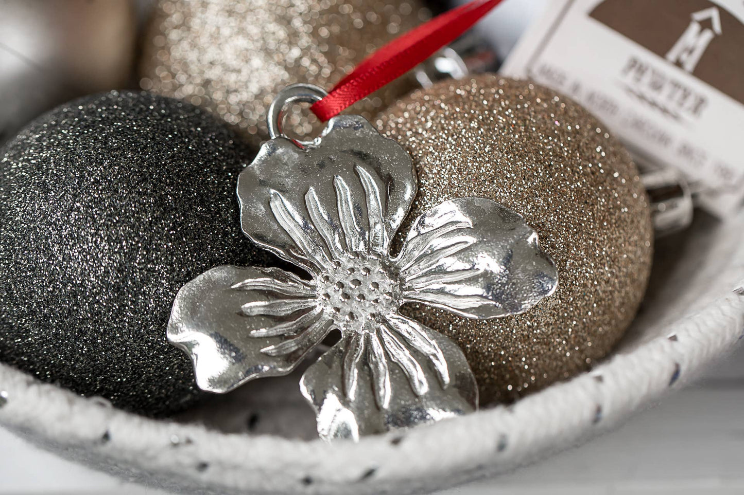 Ornament - Dogwood Bloom (Pewter)