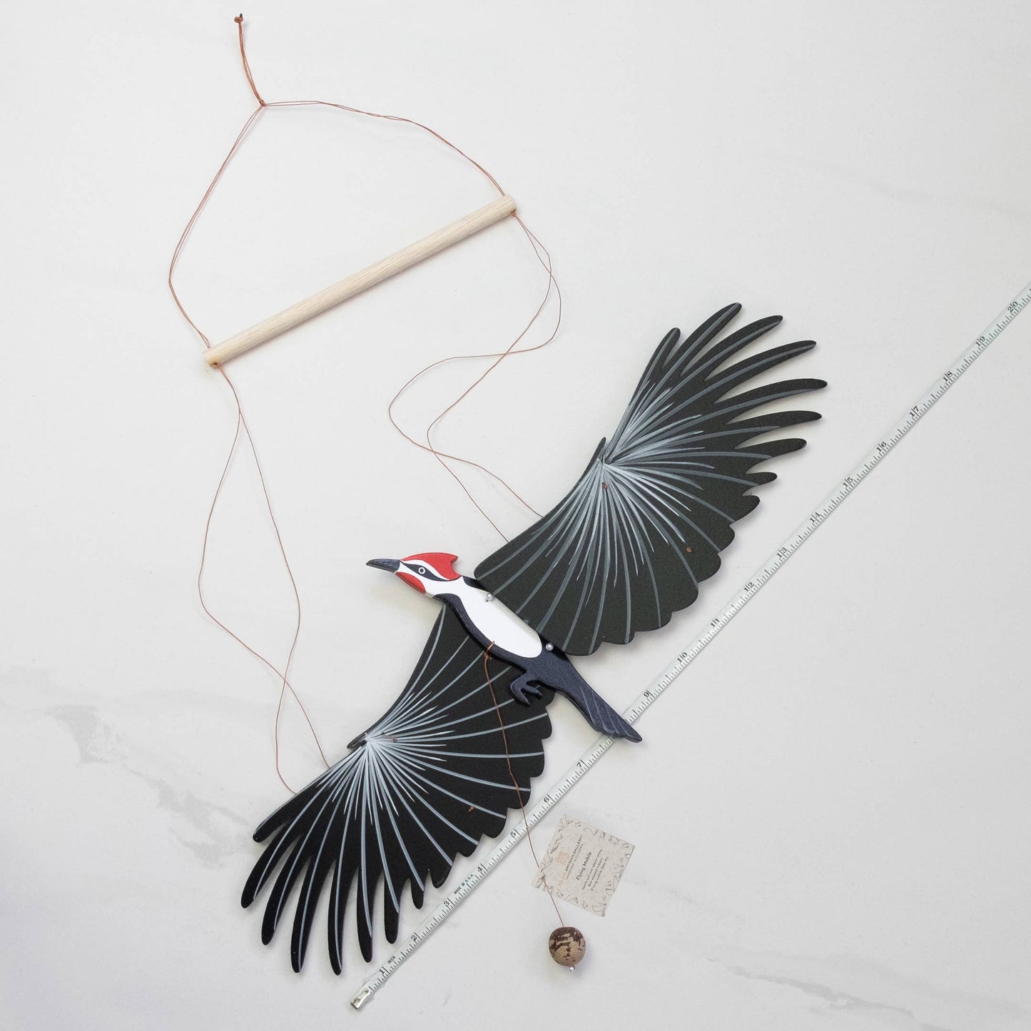 Flying Bird Mobile - Woodpecker
