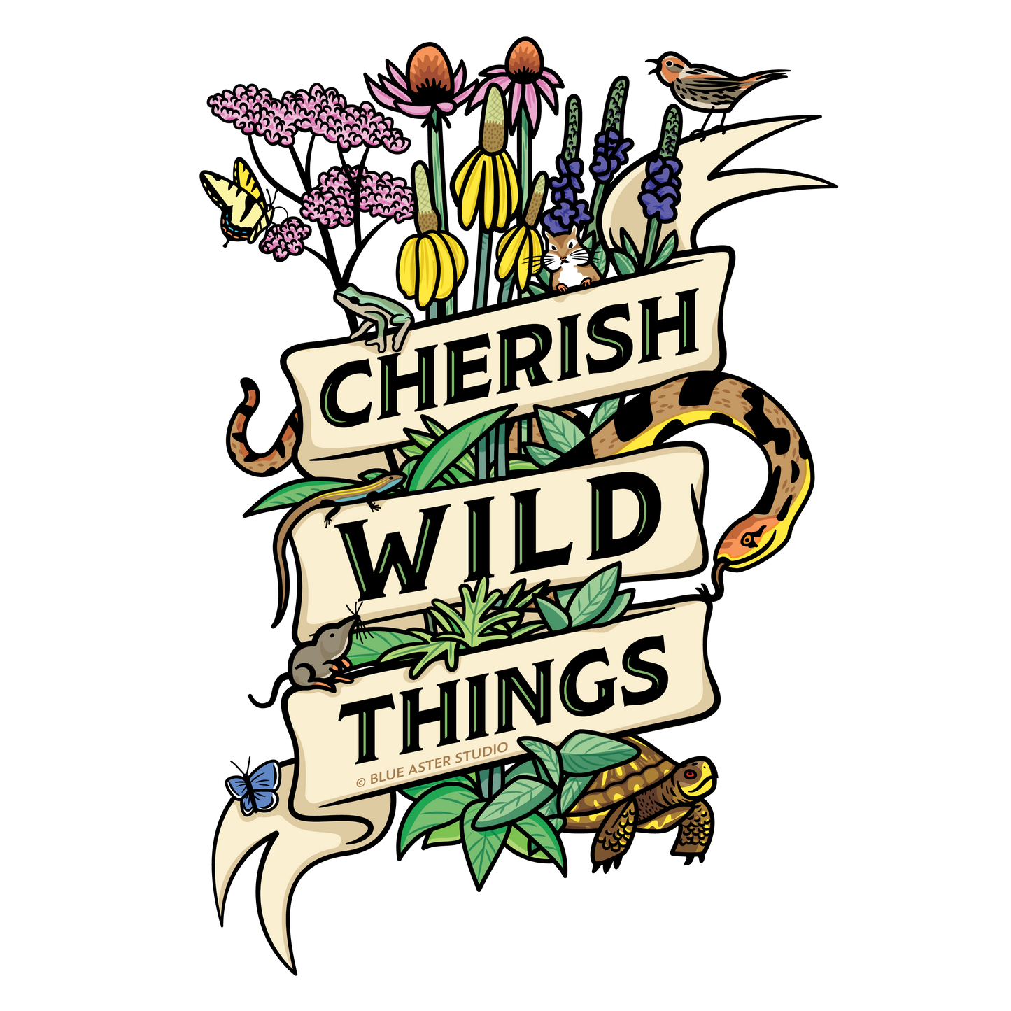 Sticker - Cherish Wild Things