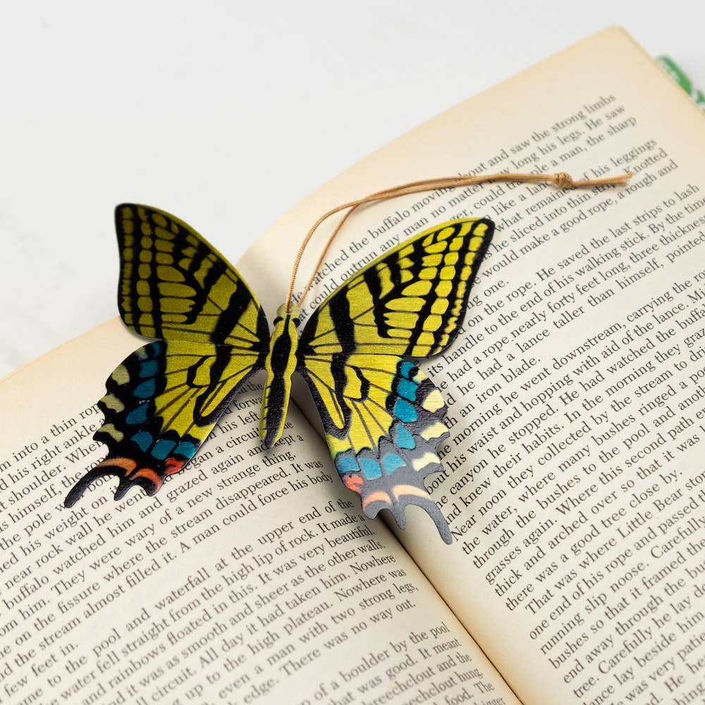 Greeting Card  - Tiger Swallowtail Butterfly Ornament + Notecard