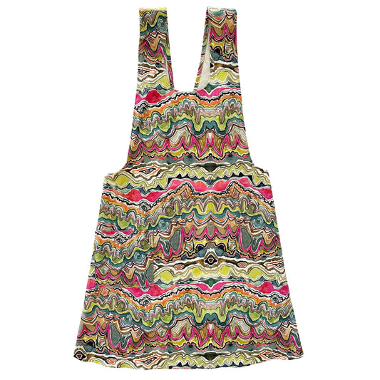 Apron - Pinafore Apron- Agate in Multi