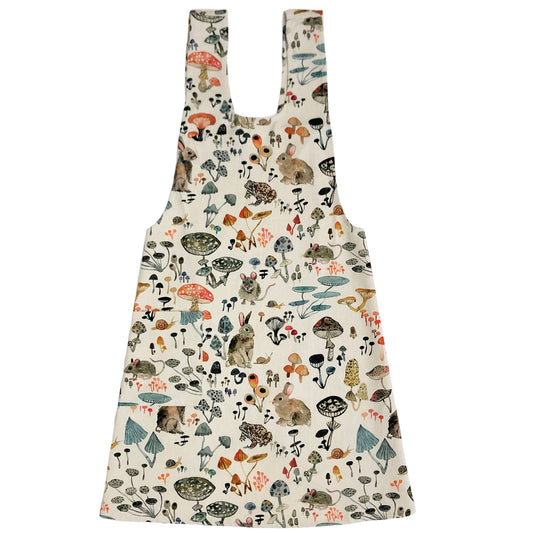 Apron - Pinafore Style - Mushroom Valley