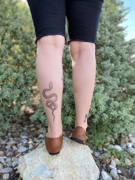 Temporary Tattoo - Garden Snake (1 pack)