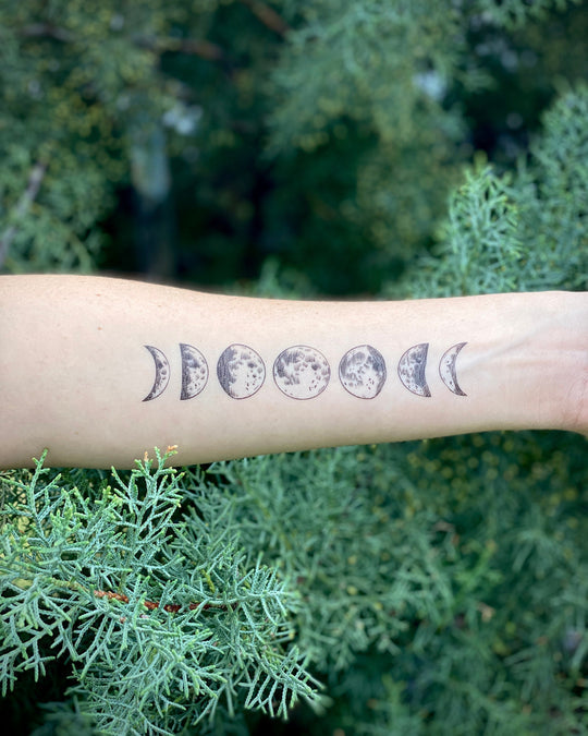 Temporary Tattoo - Moon Magic (1 pack)