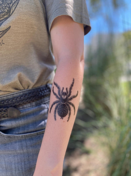 Temporary Tattoo - Tarantula (1 pack)