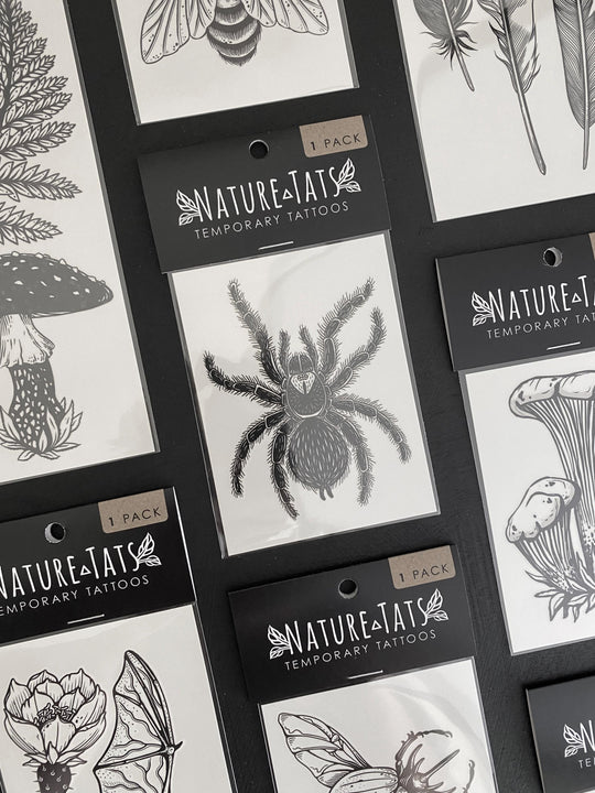 Temporary Tattoo - Tarantula (1 pack)