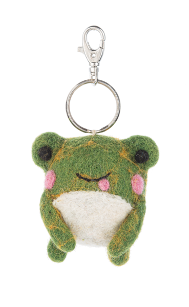 Felt Keychain - Frog