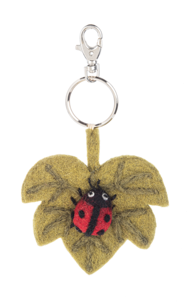 Felt Keychain - Ladybug