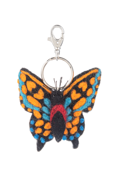 Felt Keychain - Butterfly