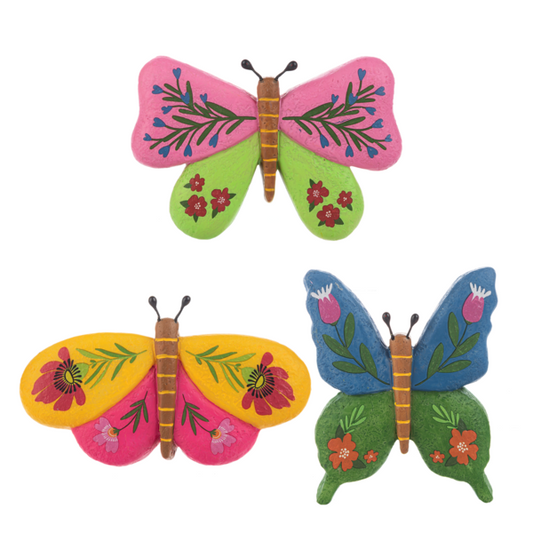 Art Rocks - Botanical Butterflies (Choose style)