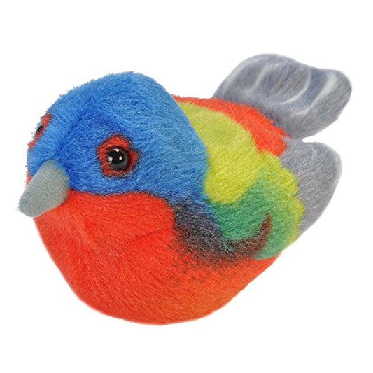 Plush Bird - Painted Bunting