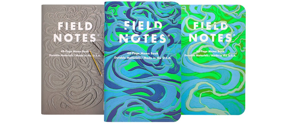 Field Notes® Brand - Is A River Alive? Robert Macfarlane (Set of 3 - Graph Paper)