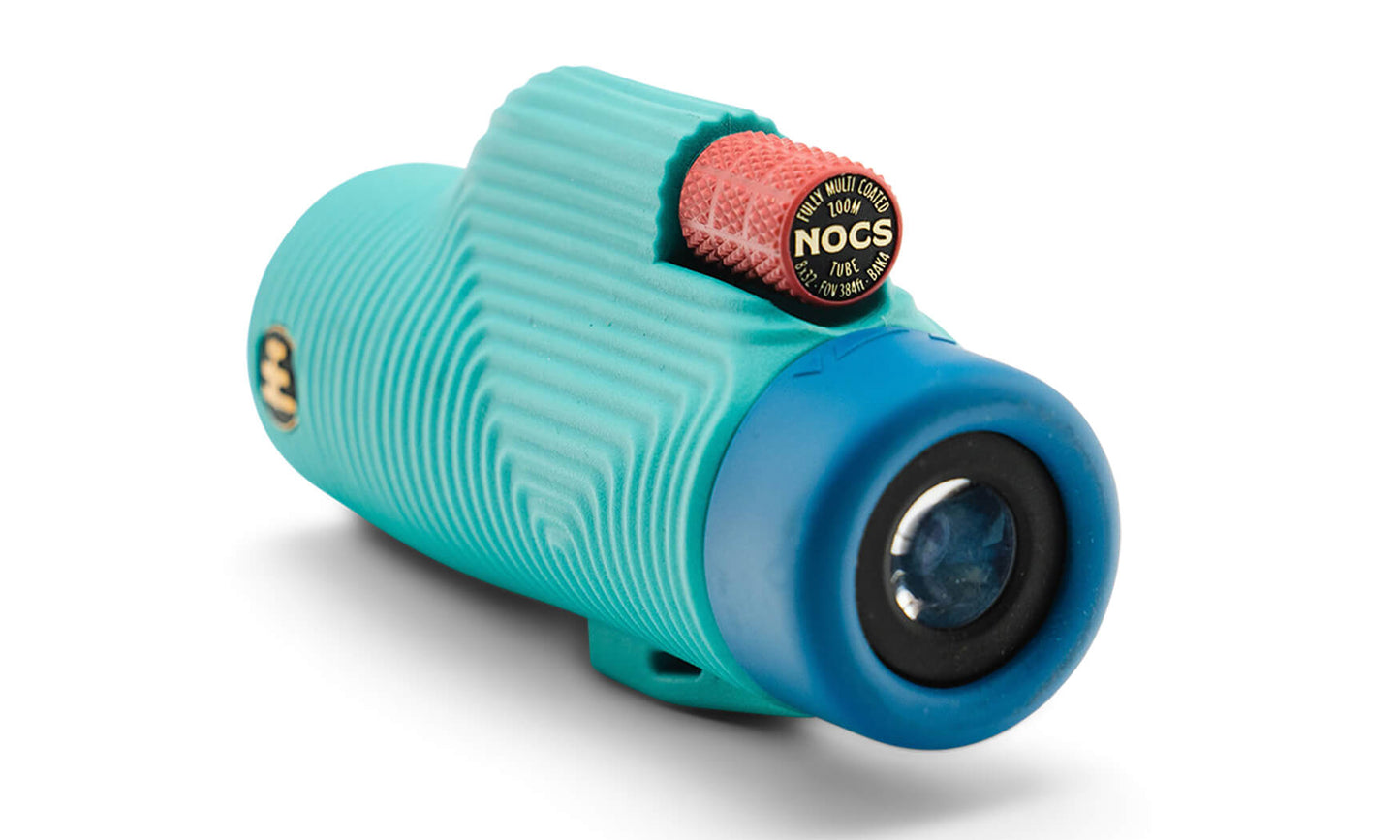 Zoom Tube 8x32 Monocular in Tahitian Blue by Nocs Provisions