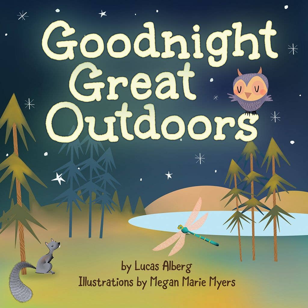 Book - Goodnight Great Outdoors (Nature Time) by Lucas Alberg (Board Book)