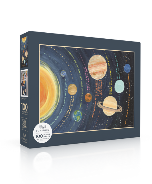 Puzzle - Solar System - 100 Piece Educational Jigsaw Puzzle for Kids