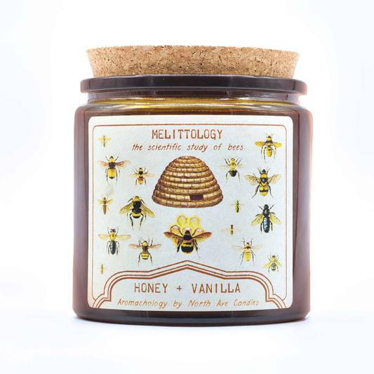 Candle - Aromachology / Bee Candle / Melittology (Honey & Vanilla)