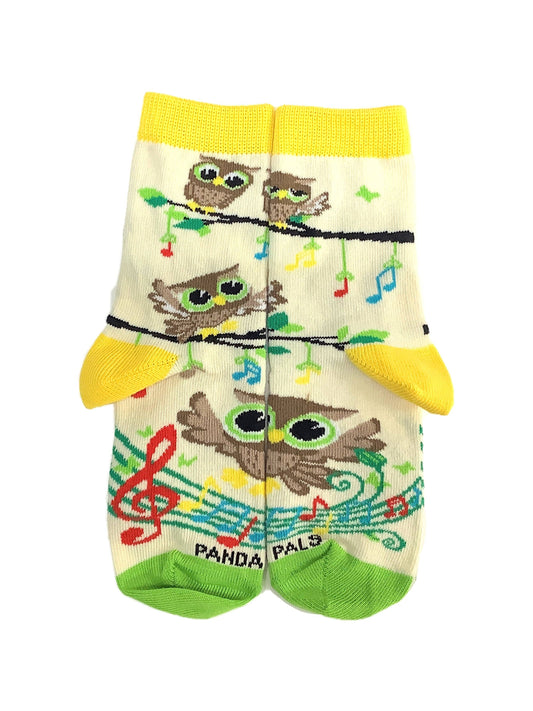 Socks - Kids - Owls Chorus Music Notes