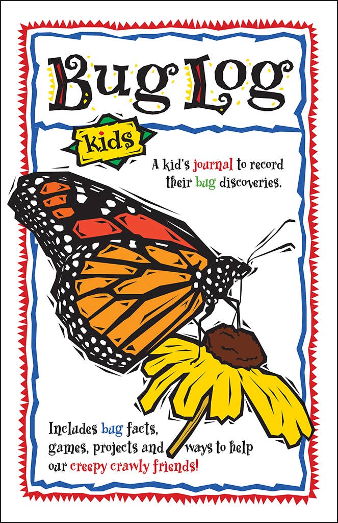 Book - Bug Log Kids (Nature Journals) (Spiral-bound Paperback)